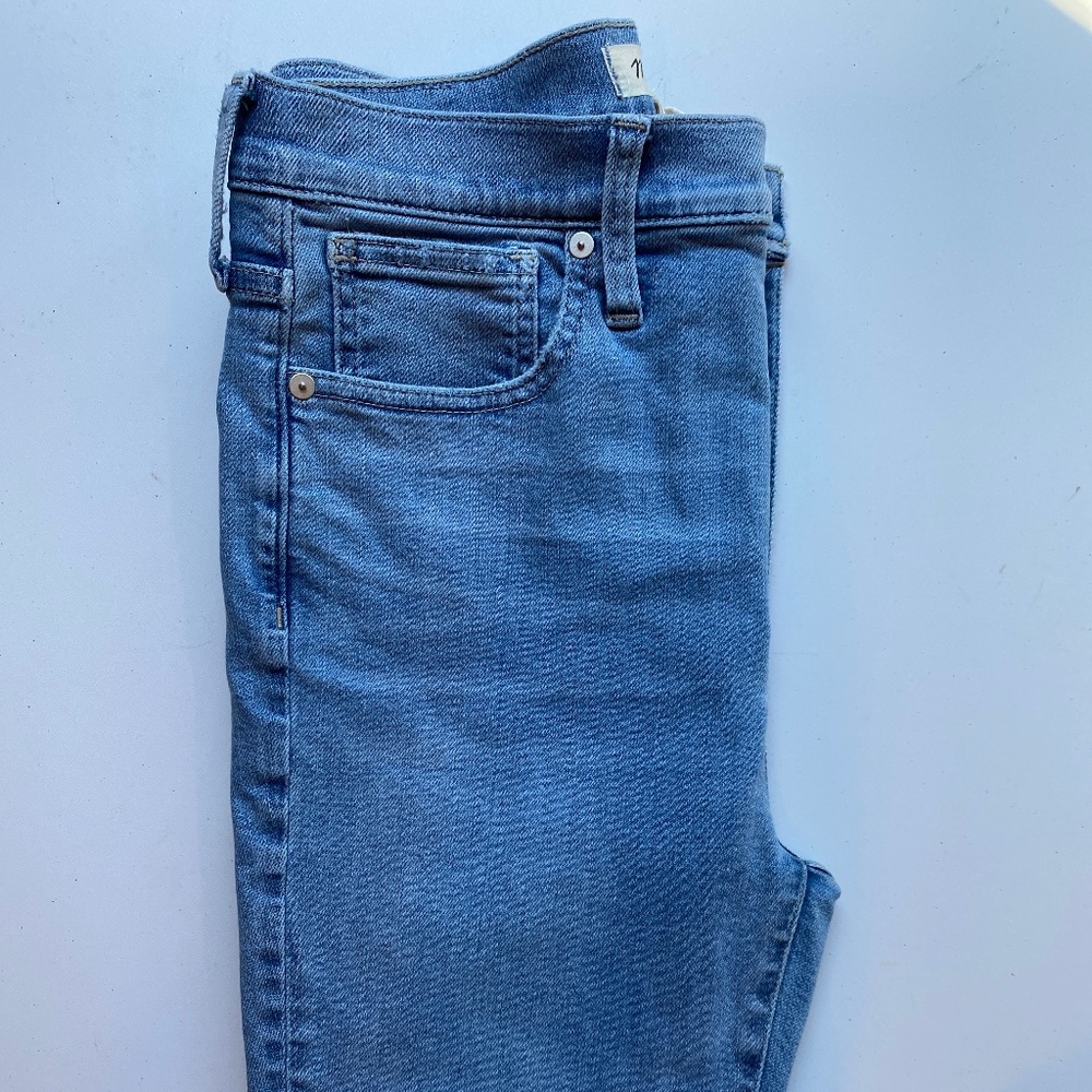 Madewell  11” High Rise Skinny Crop 27